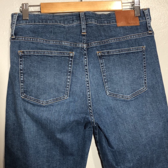 J. CREW | Vintage Straight Button Fly Raw Hem Denim Blue Jeans size 29 - Picture 12 of 14